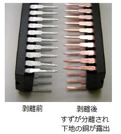 すずめっき膜中の有害物質の精密分析