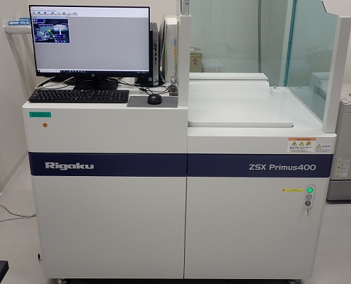 WD-XRF　リガク製　ZSX Primus400