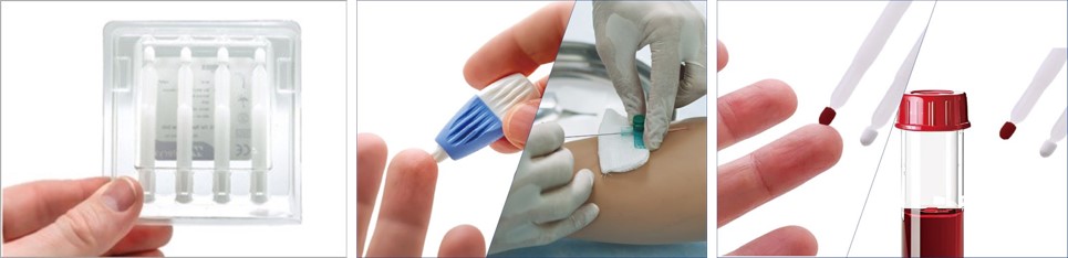 PFAS Exposure™ 血液採取キット 採取方法