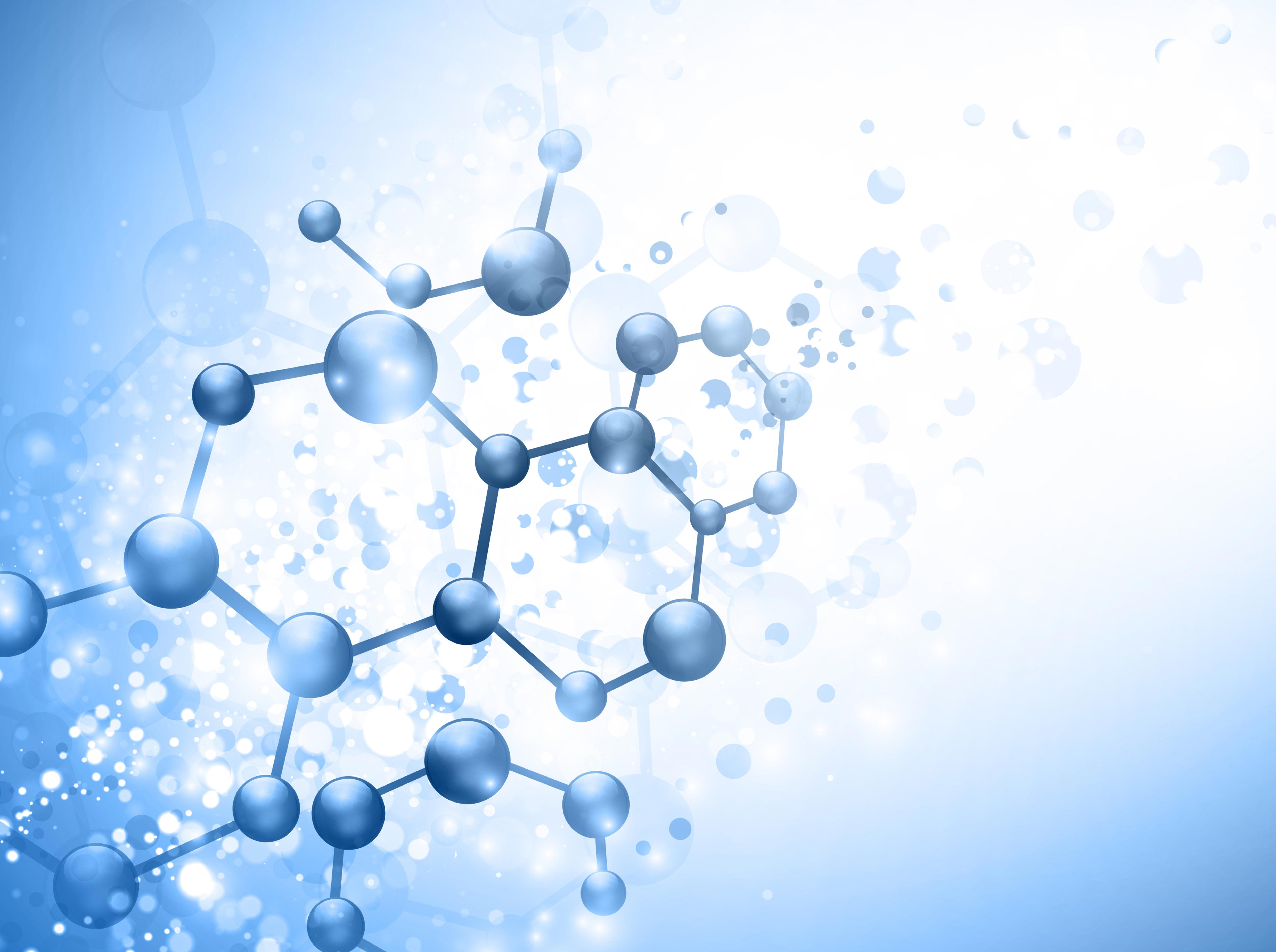 molecule-illustration-over-blue-background-with-copyspace-for-your-text_7500-x-5598-px