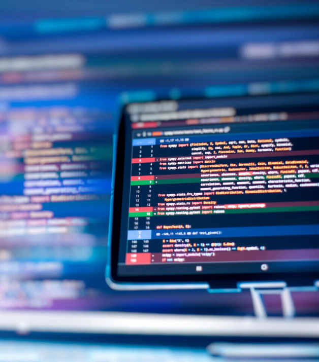 Computer with code