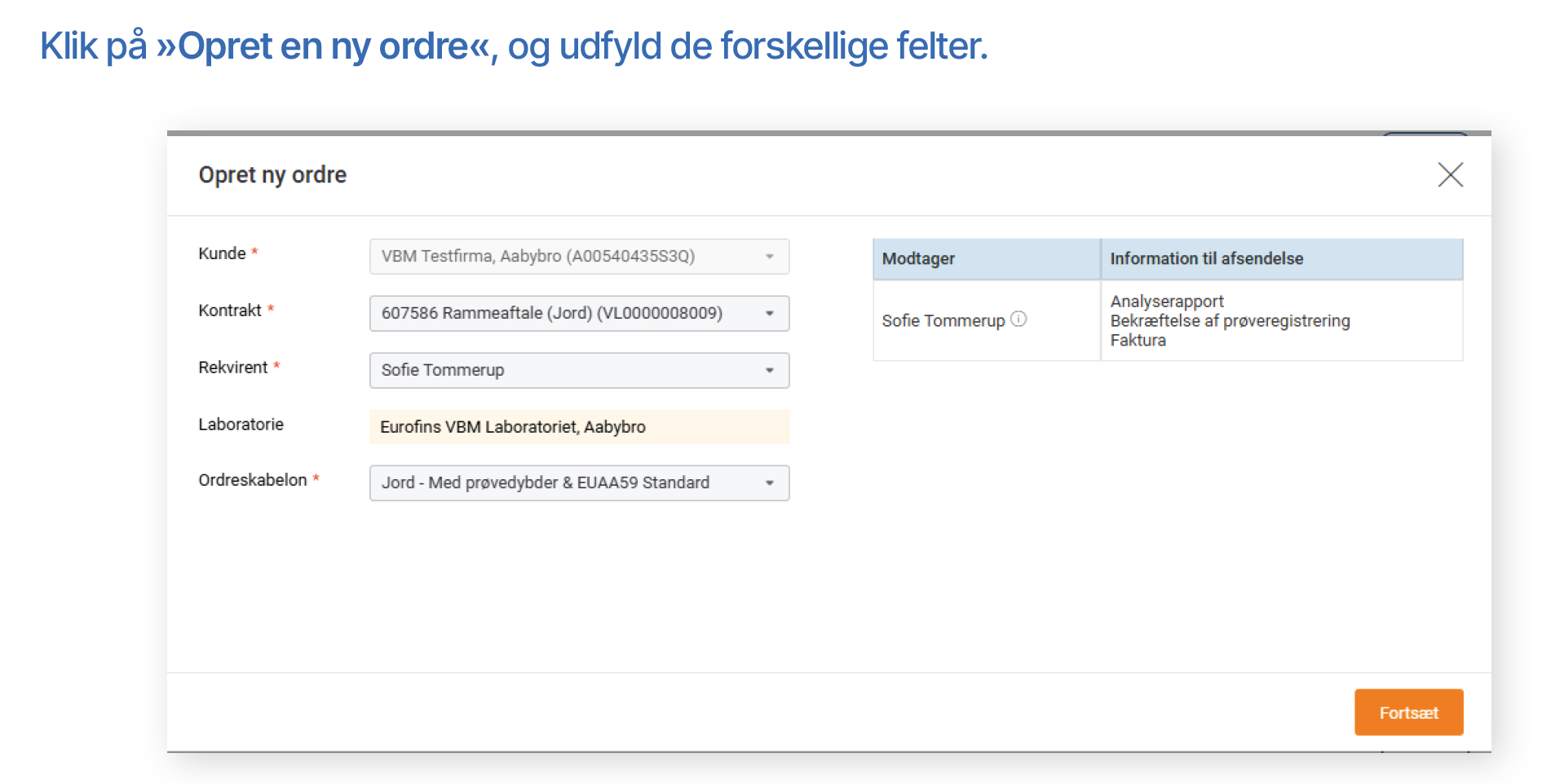 Eurofins Online forklaring
