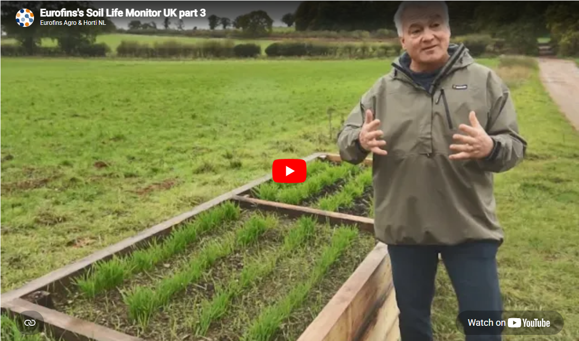 Nick Padwick on soil life field trials video-bilde part 3