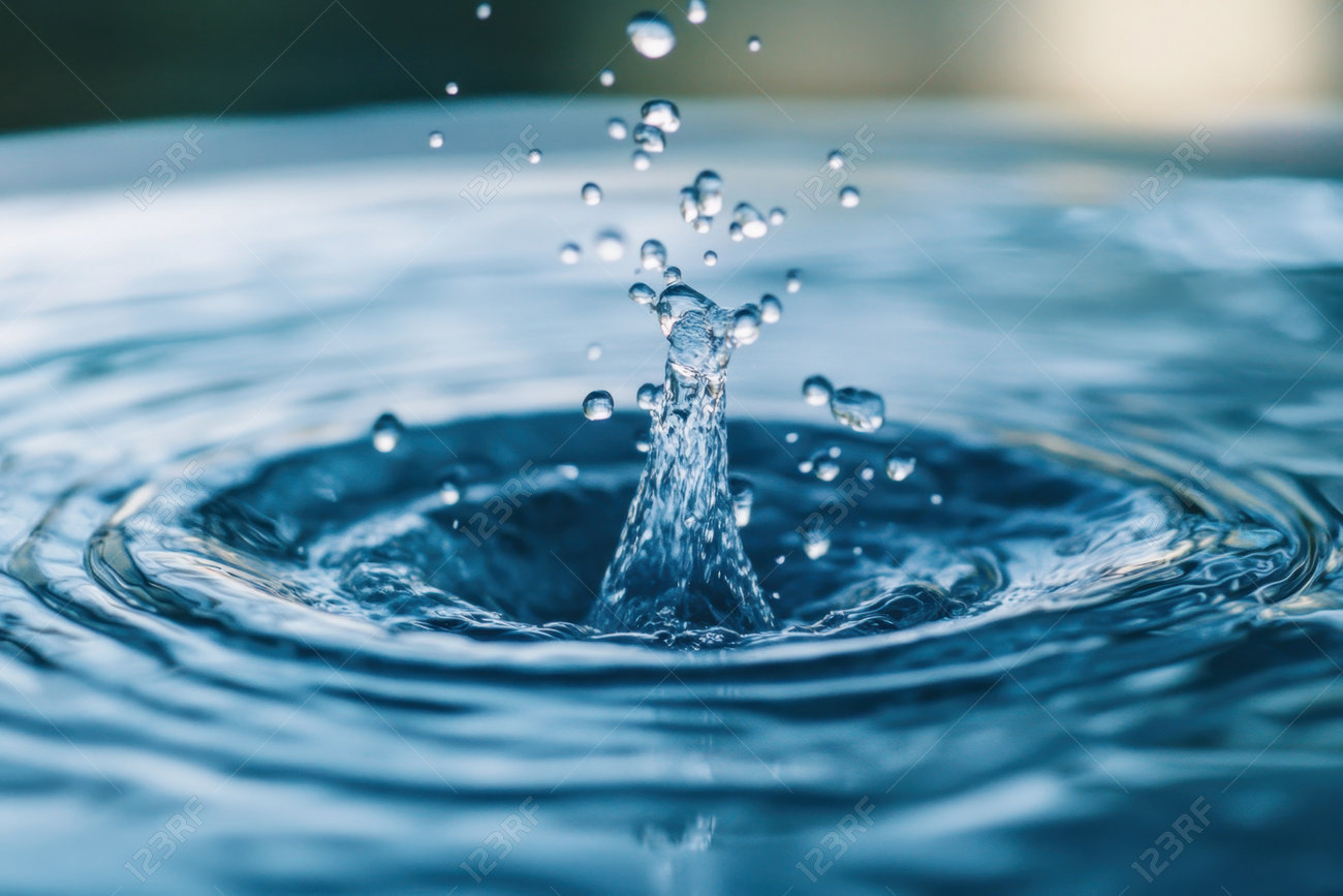 244293894-droplets-rise-and-fall-in-a-peaceful-pond-creating-ripples-on-the-water-s-surface-under-bright