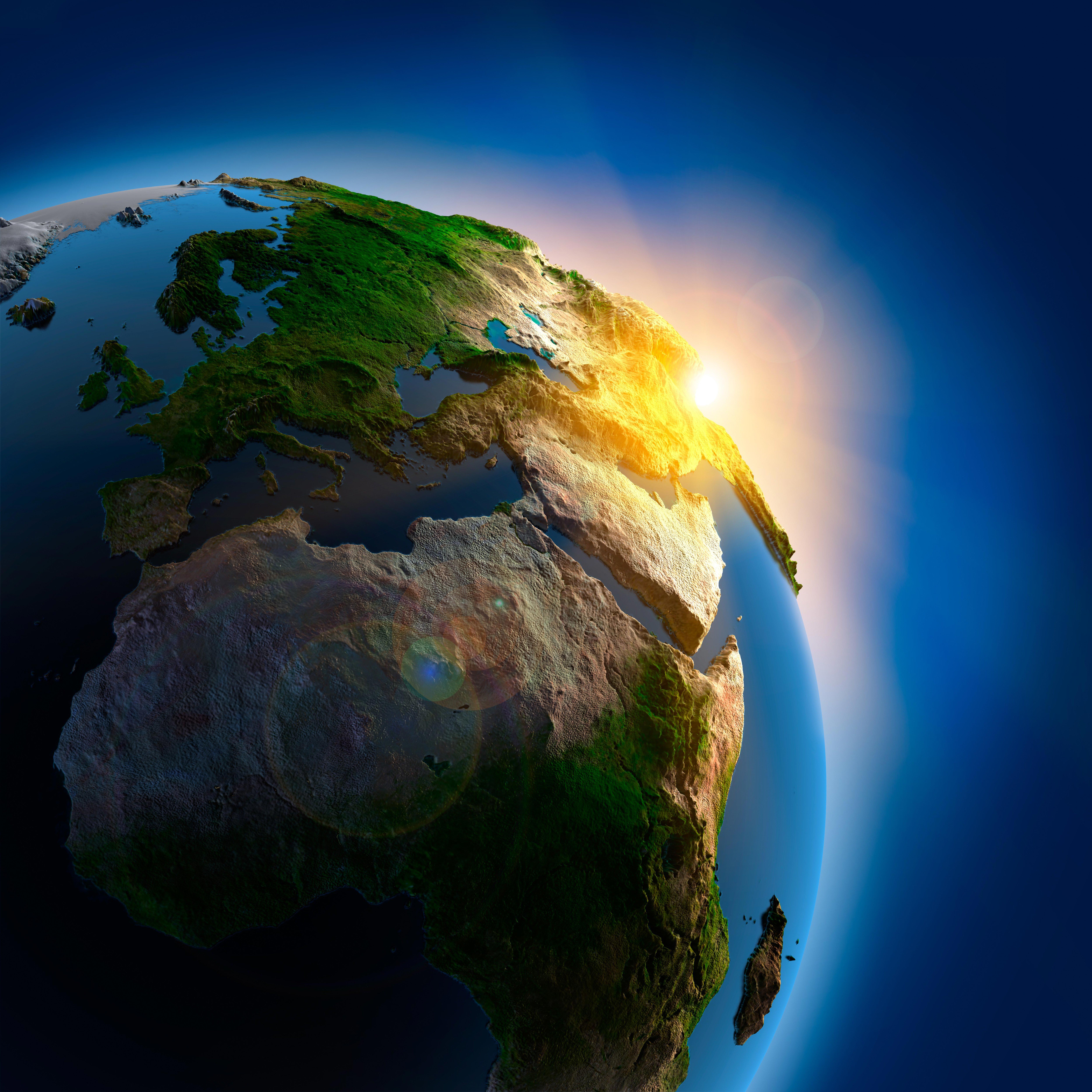 the-suns-rays-from-the-rising-sun-illuminate-the-earth-in-outer-space_7500-x-7500-px