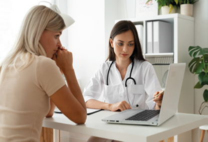 scientist-meeting-with-woman