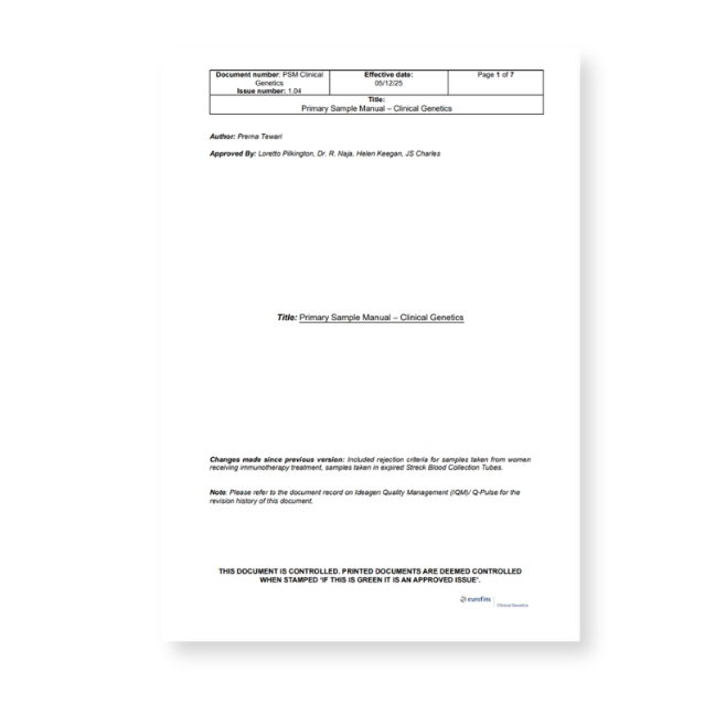primary-sample-manual-clinical-genetics