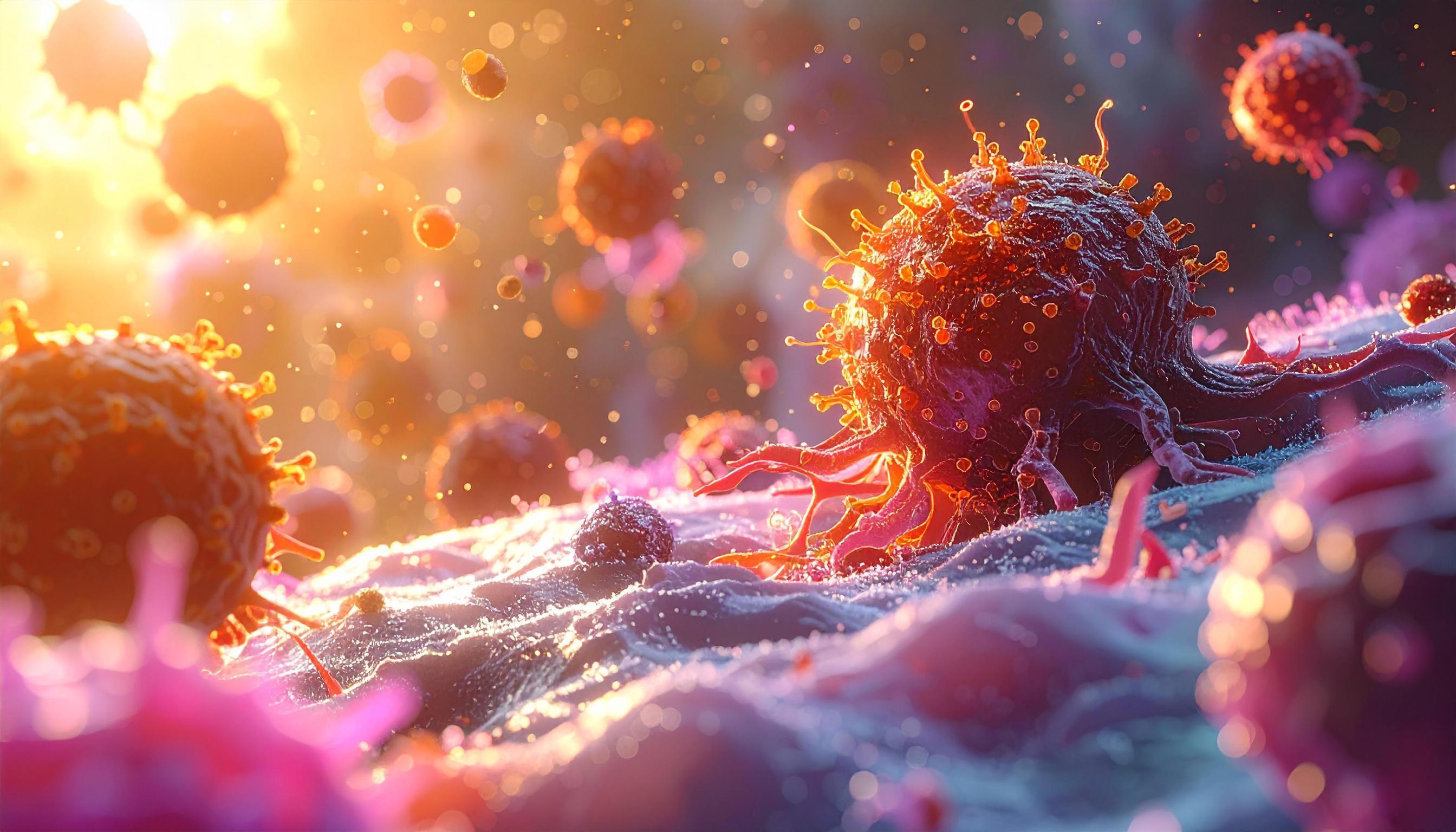 microscopic-cells-and-other-bodies-are-depicted-in-an-abstract-and-artistic_adobestock_1792774996
