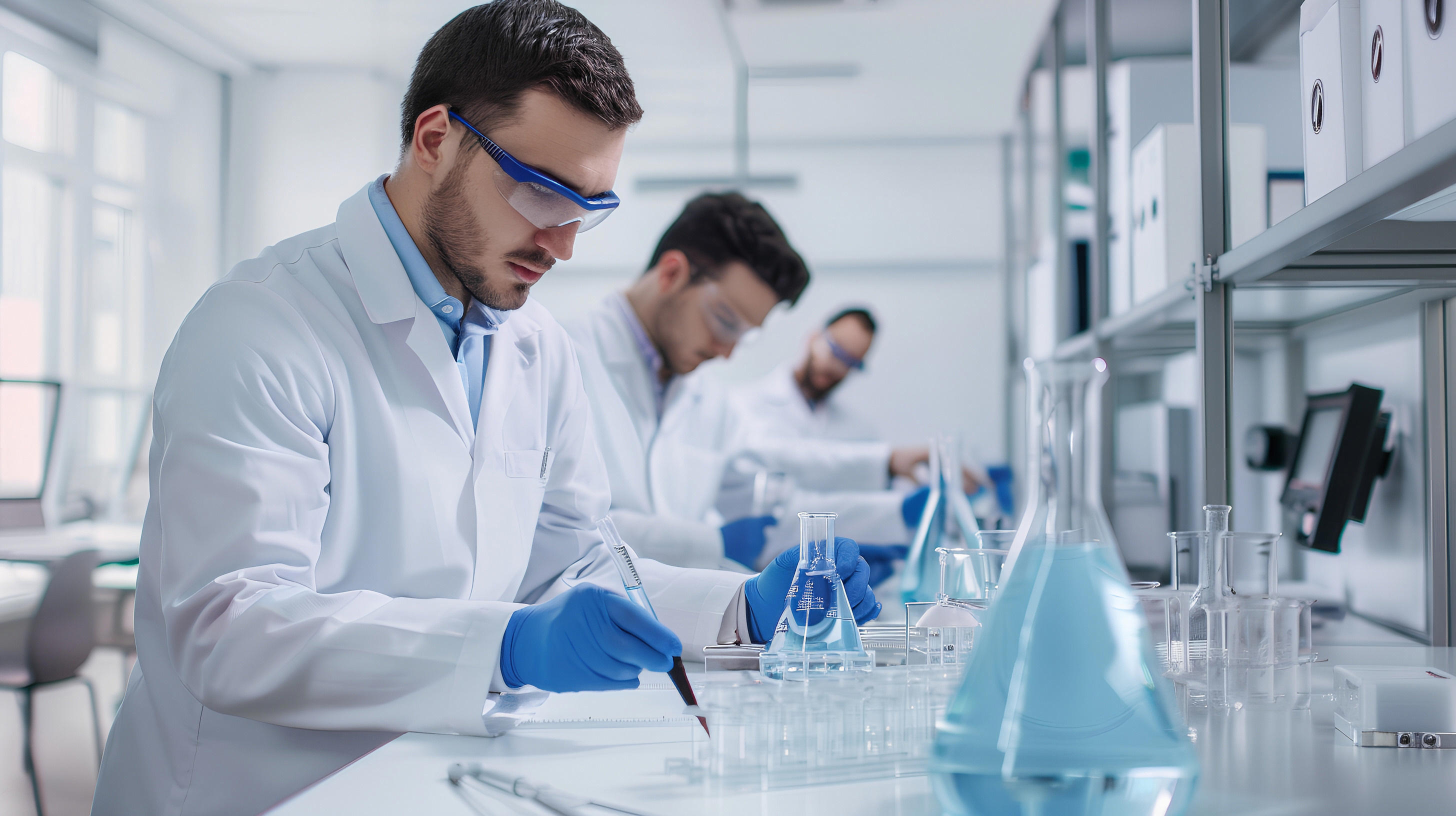 group-of-scientists-work-in-laboratory-blurry-gloves-and-masks-adobestock_836124158