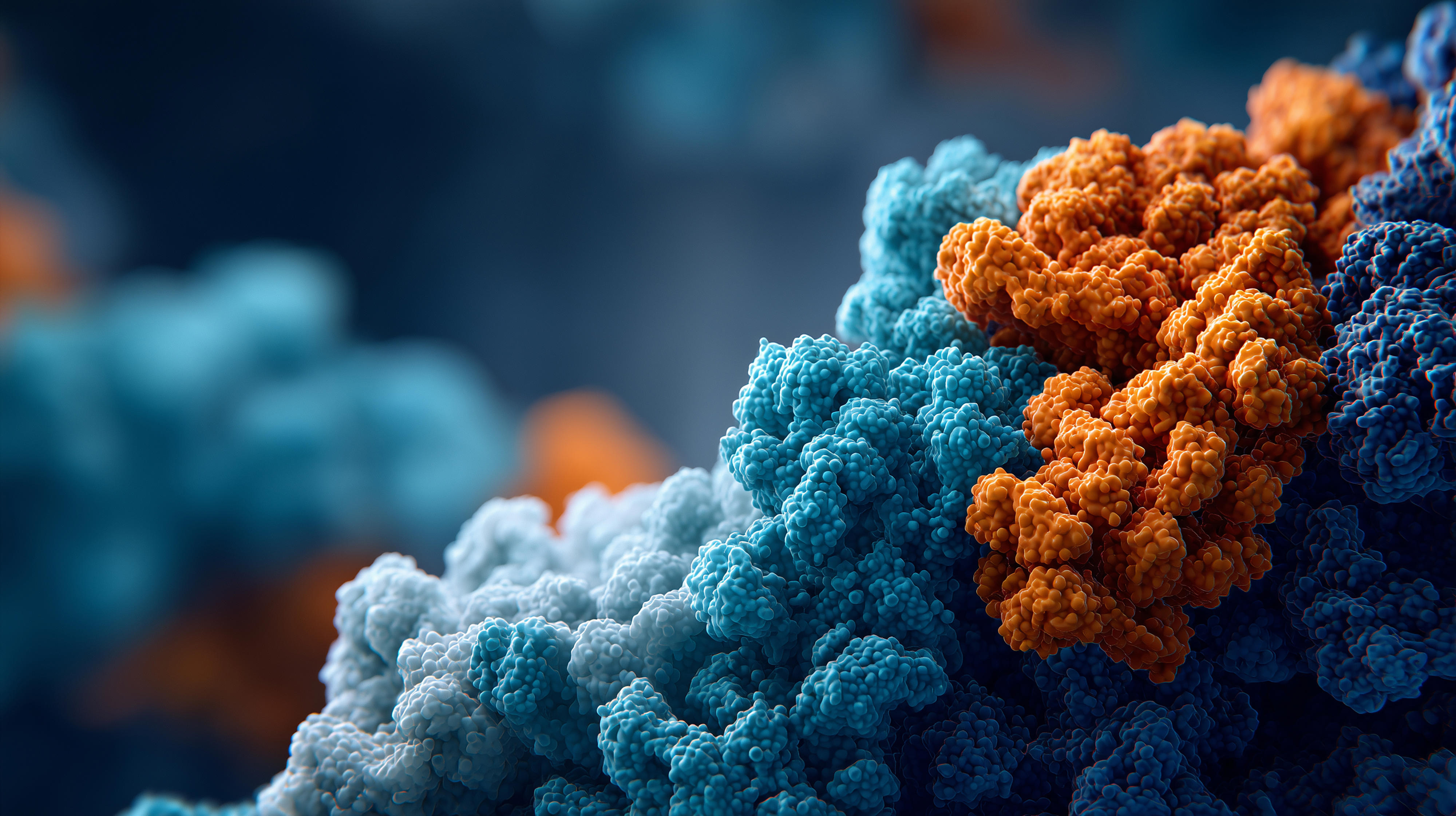 vibrant-protein-complex-interaction-on-cellular-surface-visualized-in-high-resolution-molecular-rendering_adobestock_1632062744