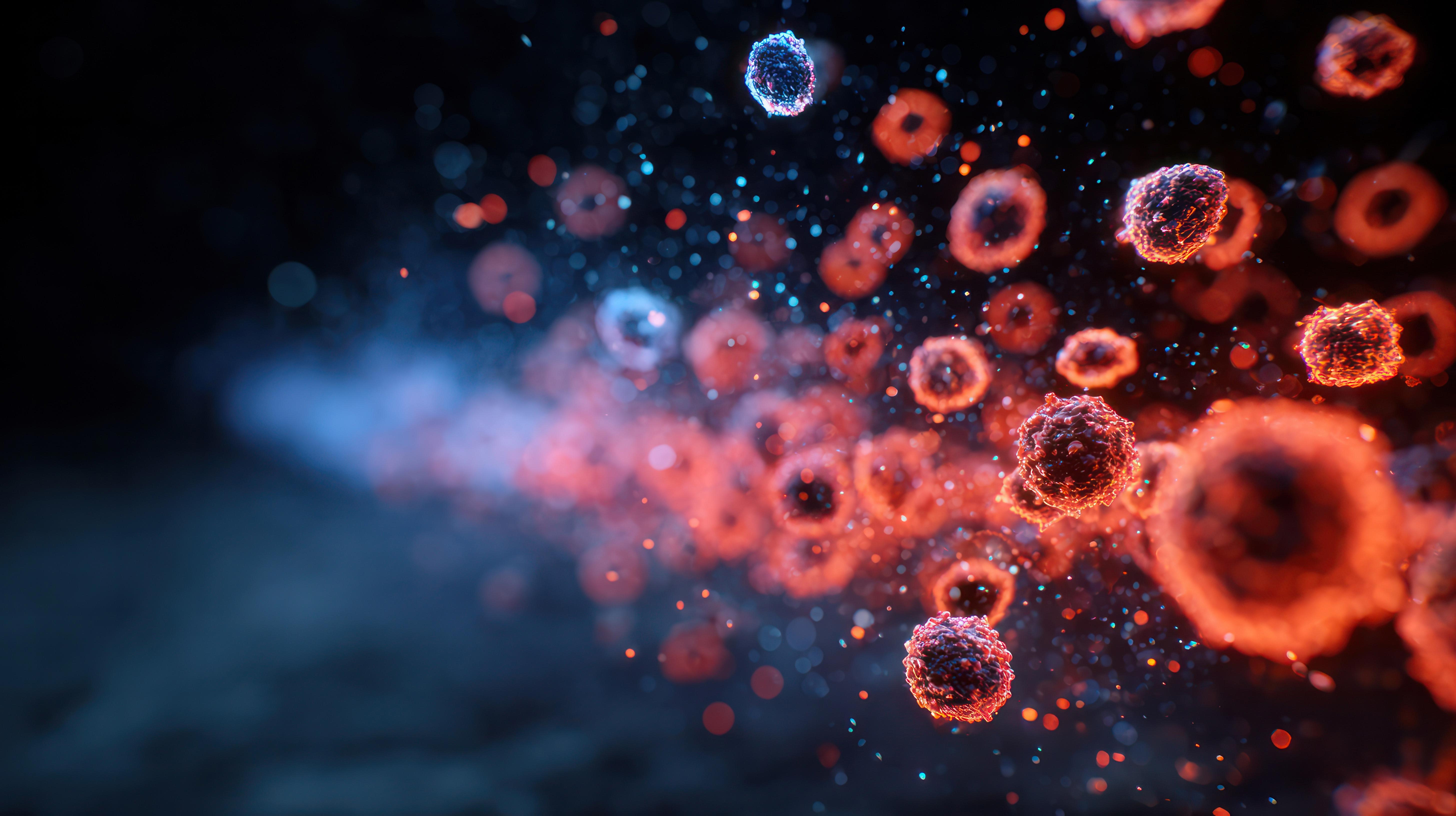 viral-pathogens-attacking-cells-contrasted-with-immune-resistance-in-artistic-abstract-style_adobestock_1655983251
