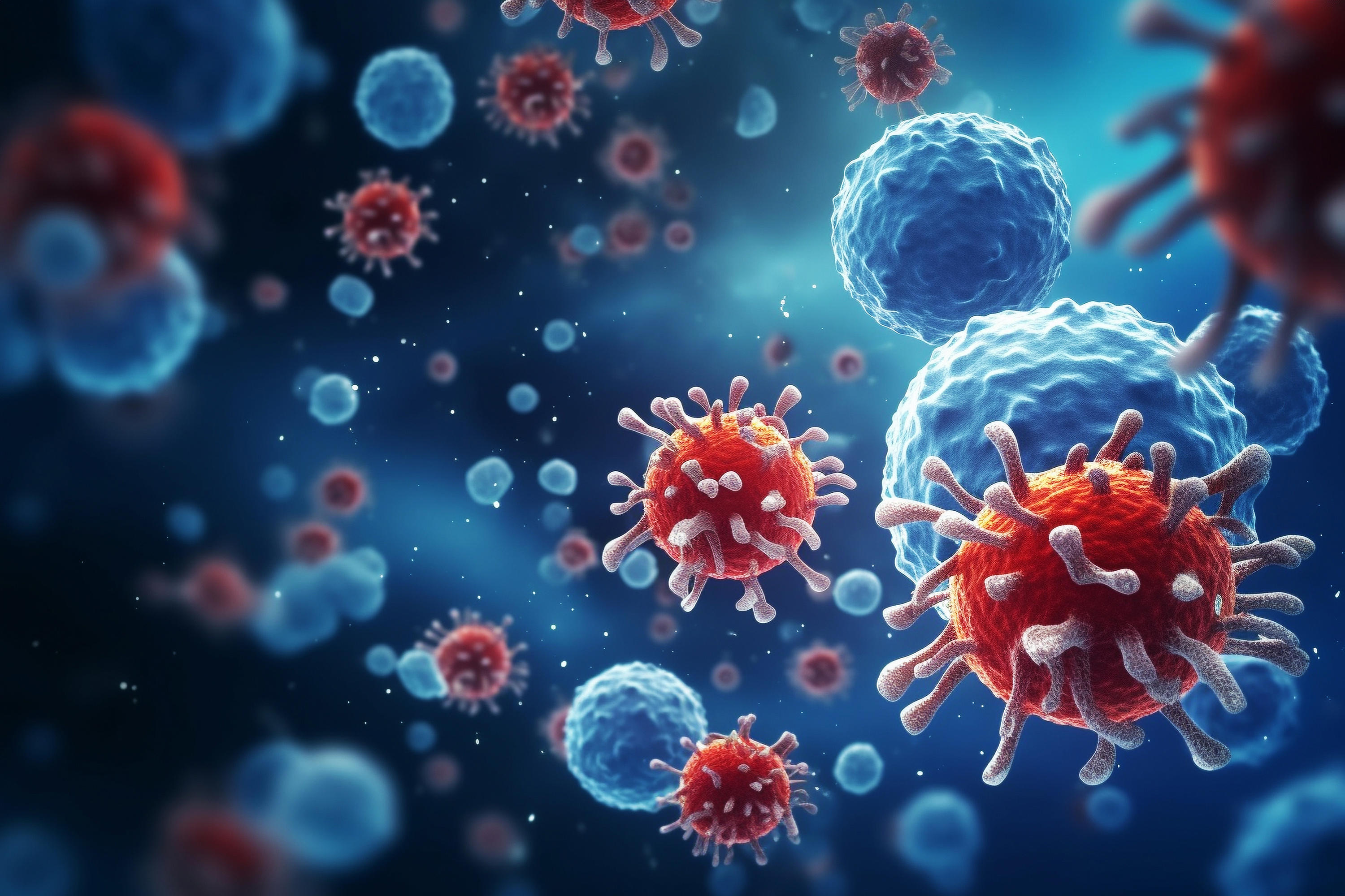close-up-macro-details-of-red-blue-microbes-molecules-virus-bacteria-coronavirus-outbreak-covid-19_adobestock_613981589