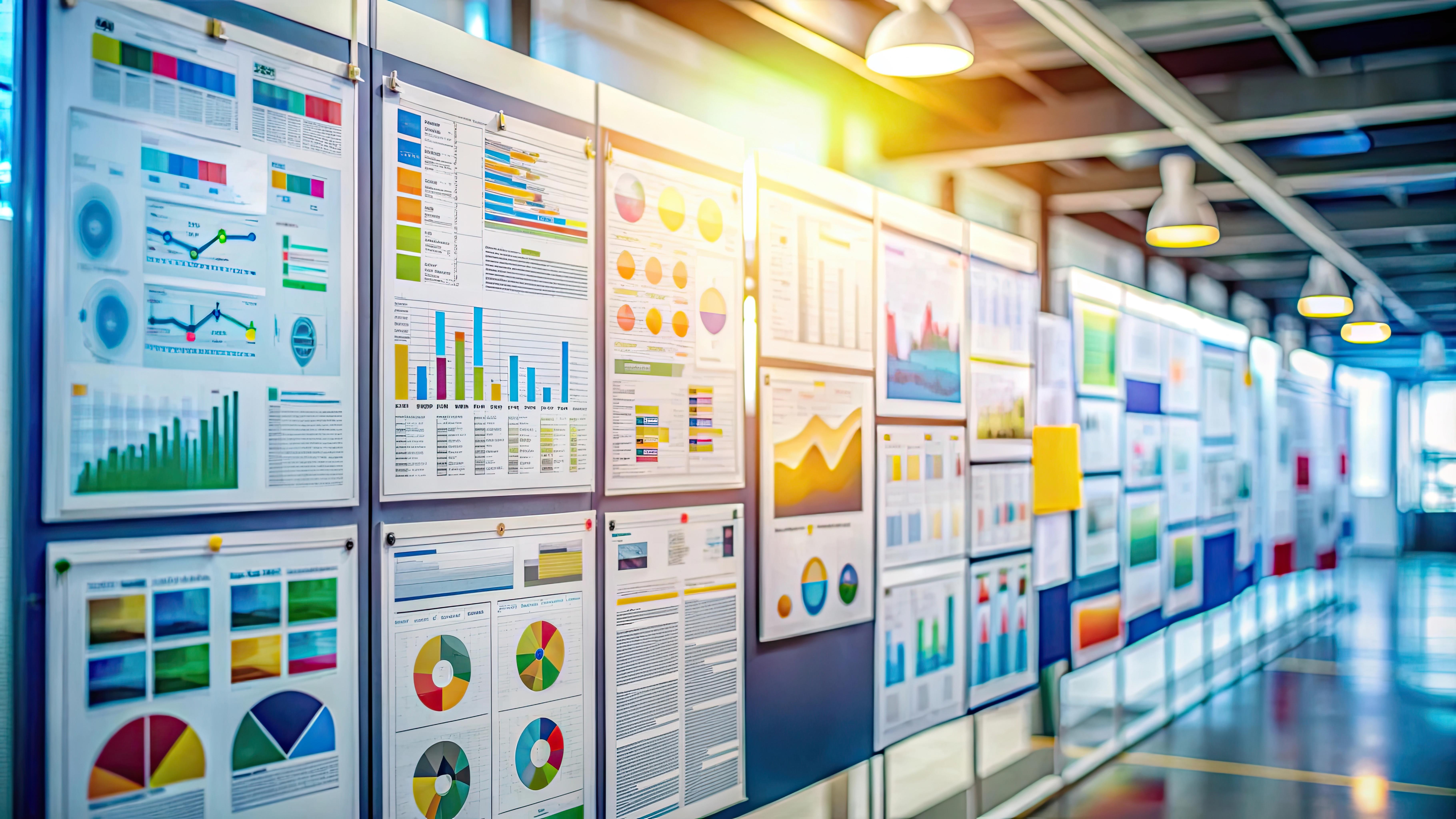 scientific-posters-blurry-adobestock_1123940817